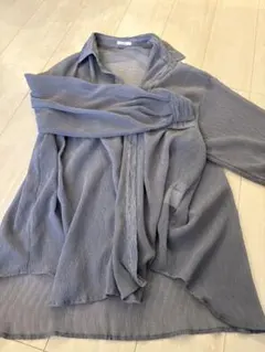 ITEMS URBAN RESEARCH グレー シャツ フリーサイズ