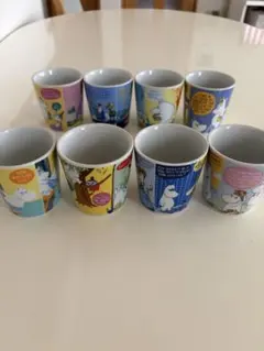 ムーミン コミック柄 マグカップ 8個セット