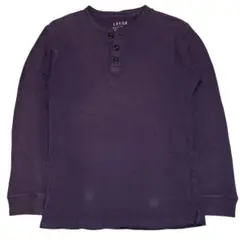 00s archive old uniqlo L/S henry-neck