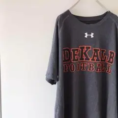 USA購入 アンダーアーマー underarmor Tシャツ ラグラン グレー
