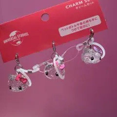 USJ限定♡ユニバ♡キティ めじるしチャーム