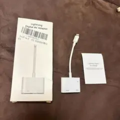 iphone用 Lightning Digital AV Adapter 非純正