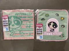 1番くじ　パワーパフガールズ バターカップ タオル 2枚セット