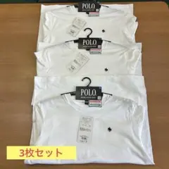 【新品未使用／タグ付き】POLO BCS 長袖シャツ Lサイズ ホワイト×3枚のサムネイル