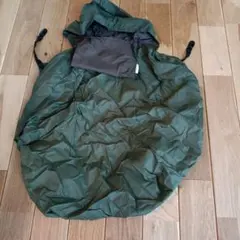 ファムベリー レインカバー 抱っこ紐 ケープ カーキ 持ち運びポーチ付き