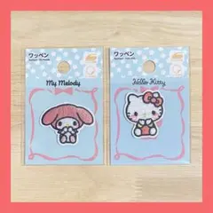 サンリオ　ワッペン　ハローキティ　マイメロディー