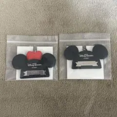 ディズニー ミッキーミニー キーチェーン セット