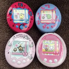 【最終値下げ】たまごっち　チョコ缶　４種セット　くちぱっち　まめっち