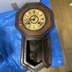 SEIKOSHA 八角形木製振り子時計 - メルカリ