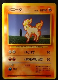 【PSA9】ポニータ 旧裏 初版 マークなし ポケモンカード 旧裏 ポニータ マークなし 初版 - メルカリ