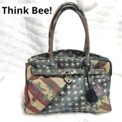 Think Bee! 2way ショルダーバッグ ユニオンジャック柄 A4可 - メルカリ