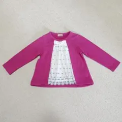 troislapins ピンク トレーナー 100