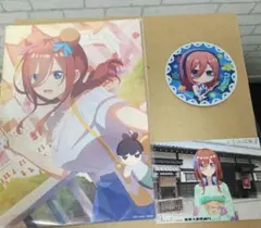 一番くじ　五等分の花嫁　中野三玖　描きおろしイラストボード