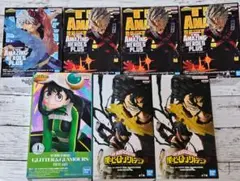 僕のヒーローアカデミア ヒロアカ 緑谷出久 デク 爆豪勝己 フィギュア 7体