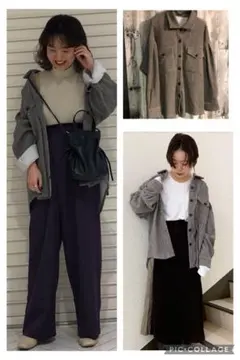 mystic＊リブシャツジャケット＊