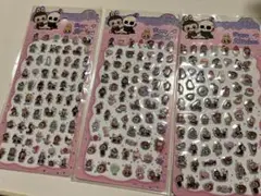 らぶぶ ラブブ LABUBU シール 3点セット♡