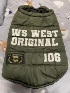犬服 ドッグウェア ダウンジャケット風 Lサイズ 美品 防寒 冬用
