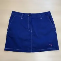 PUMA レディース スカート L ネイビー