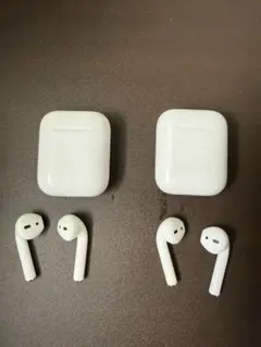 AirPods本体 充電ケース付き2つ売り