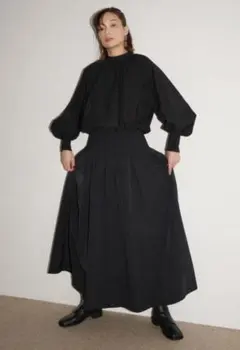 23AW ピンタックギャザースカート