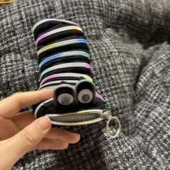 個性的　デザイン　筆箱　カラフル　ポーチ　ペンケース　ペン　目玉