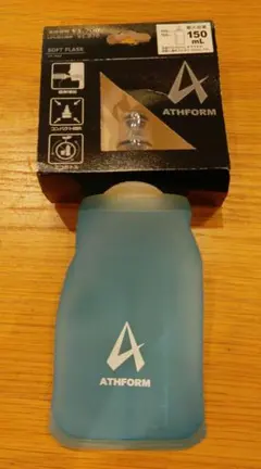 【新品】ATHFORM ソフトフラスク 150ml ブルー