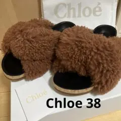 新品　クロエChloe ファーサンダル 2026年最新】クロエ ファー サンダルの人気アイテム - メルカリ