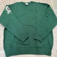 United Athle トレーナー　グリーン　Lサイズ