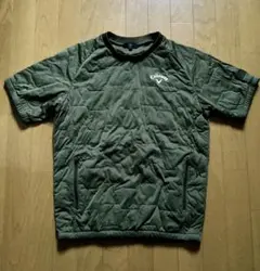 Callaway キャロウェイDSPD半袖中綿キルティングプルオーバーM