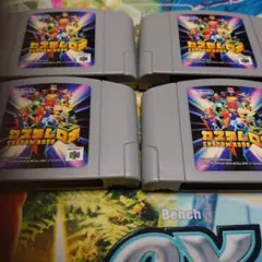ジャンク。ニンテンドー64ソフト　カスタムロボ4本