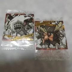 【新品】最強王図鑑 デフォルメシール Vol.4 2枚セット　シール➀