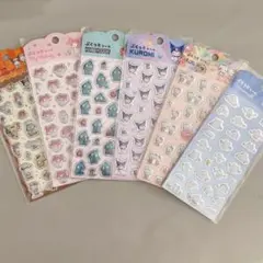 サンリオ　ぷくっとシール　6枚セット