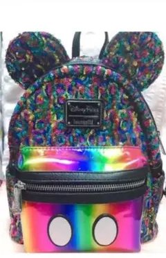 【値下げ！】ラウンジフライ　リュック　バックパック　ミッキー  スパンコール