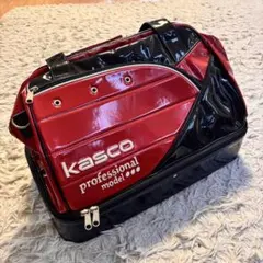 【極美品】Kasco プロフェッショナルモデル ゴルフバッグ　二層式のサムネイル