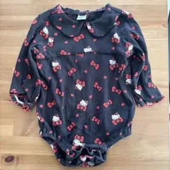 futafuta×HELLOKITTY ロンパース 80