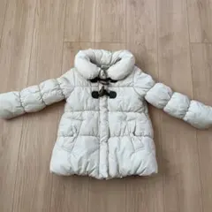 Branshes アイボリー ダウンコート 120サイズ