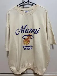 NBA Style ビッグプリント ハーフ スウェットシャツのサムネイル
