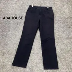 【ABAHOUSE】カジュアルパンツ ネイビー メンズ