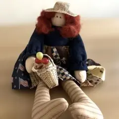 ハンドメイドカントリー人形 - メルカリ