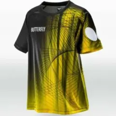 BUTTERFLY 卓球ウェア 黒・黄