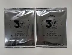 2パックセット 10枚 未開封 韓国限定 ポケモン 30周年記念 ステッカー