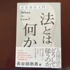 法とは何か = What is Law? : 法思想史入門