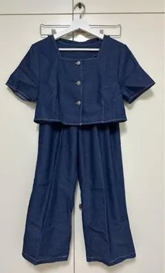 ワイドパンツ セットアップ