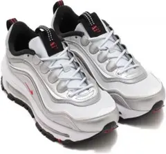 NIKE Air Max 97 / BW メタリックシルバー×レッド