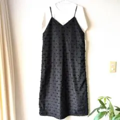 ☆新品未使用、タグ付き☆OPAQUE.CLIP キャミワンピース ブラック