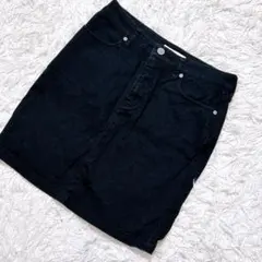 【c9248】AZUL BASIC ミニスカート　タイト　ブラックのサムネイル