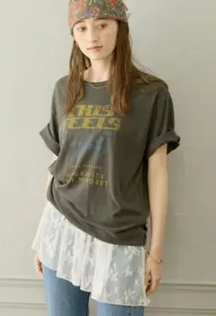 etsinta】サテンキャミリメイクチュニックtee - メルカリ