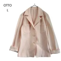 【OTTO】テーラードジャケット ピンク Lサイズ 423723 a0736
