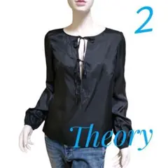 極美品❤️近年モデル　セオリーリュクス　半袖ブラウス　ブラック　Lサイズ　40 楽天市場】theory luxe セオリーリュクス ブラウスの通販