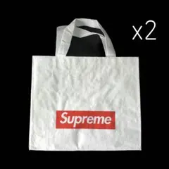 Supreme ショッパー 2枚セット